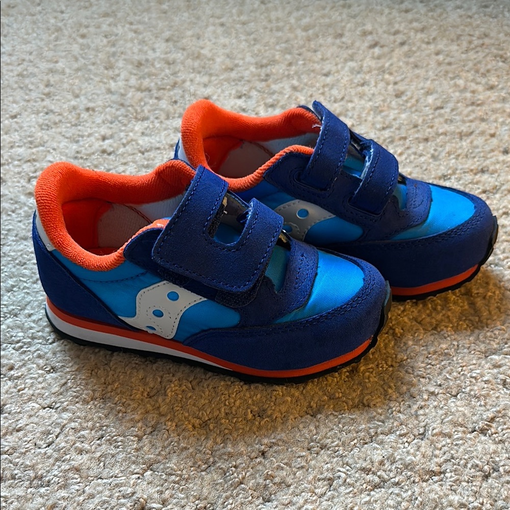 Saucony Little Kids Jazz Double Hook & Loop